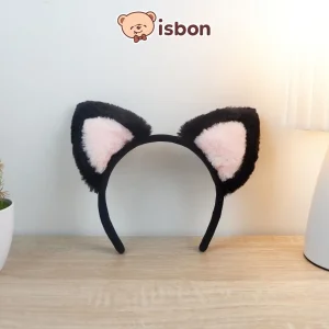 Bando Bandana Anak Dewasa Cat Hitam Bahan Ringan Halus Premium