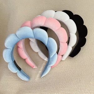 Bando Shell Busa Tebal Jumbo Fluffy